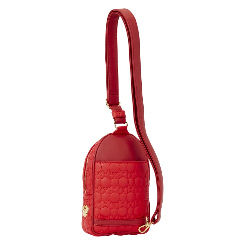Disney Loungefly Mini Sac A Dos Sacoche Minnie Convertible